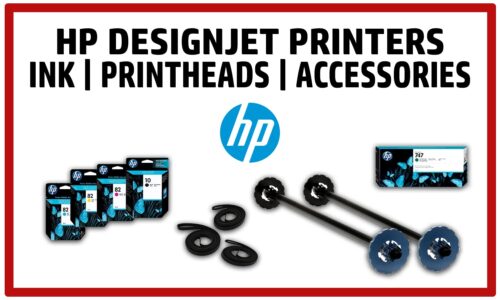 Ink and Printheads for HP Designjet Printers