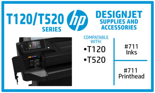 HP Designjet T520-T120 Ink Supplies