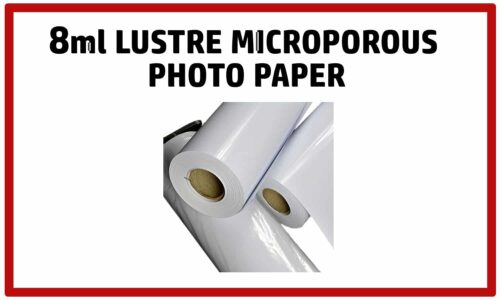 8mil Lustre Microporous Photo Paper